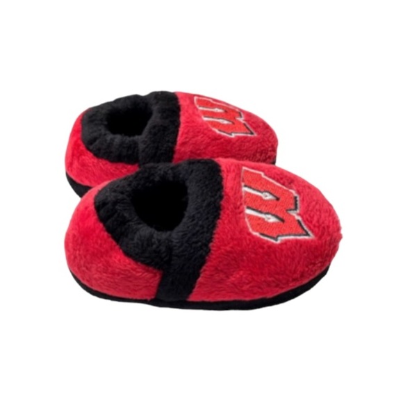 NWOT Wisconsin Badgers Toddler Slippers Size Small (5-6) - Picture 12 of 13